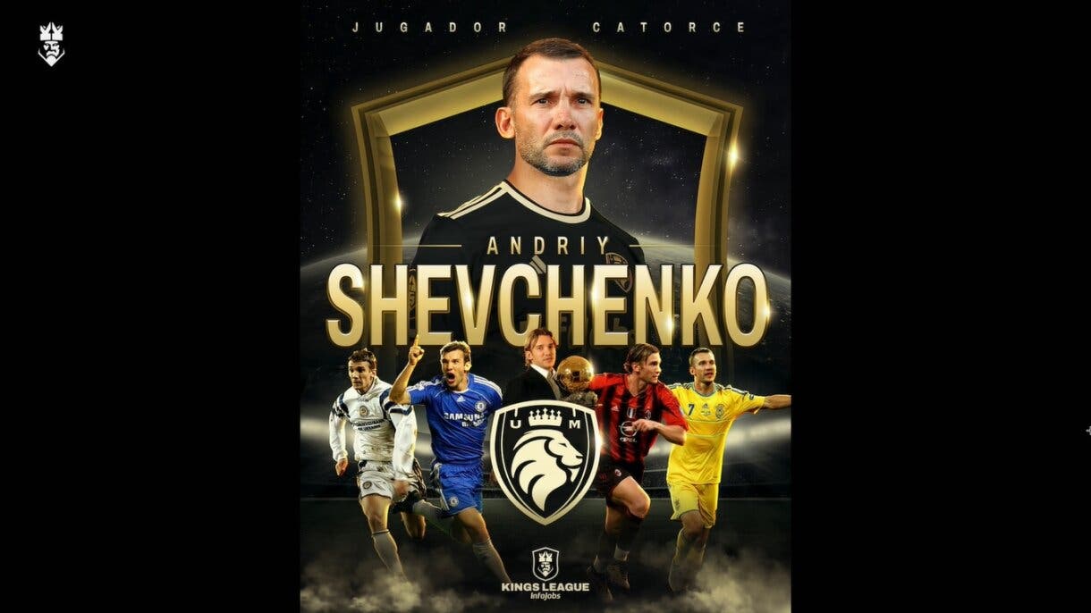 andriy Shevchenko en la kings league