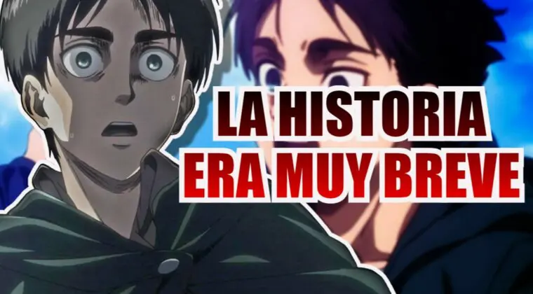 Imagen de Shingeki no Kyojin: La historia iba a ser MUY breve al principio