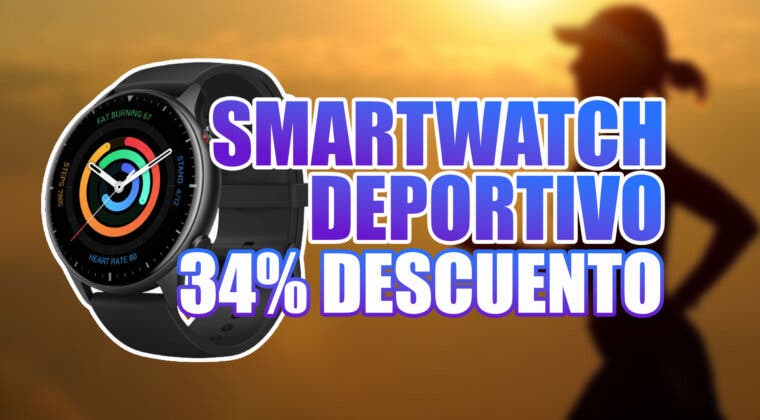 Imagen de Aprovecha el descuento del 34% en este Smartwatch Fitness con 12 modos deportivos