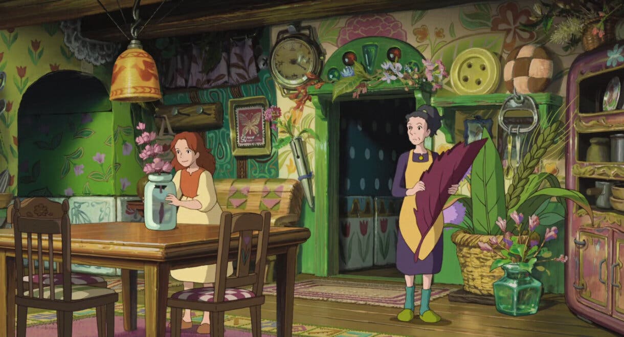 Studio Ghibli casa de Arrietty