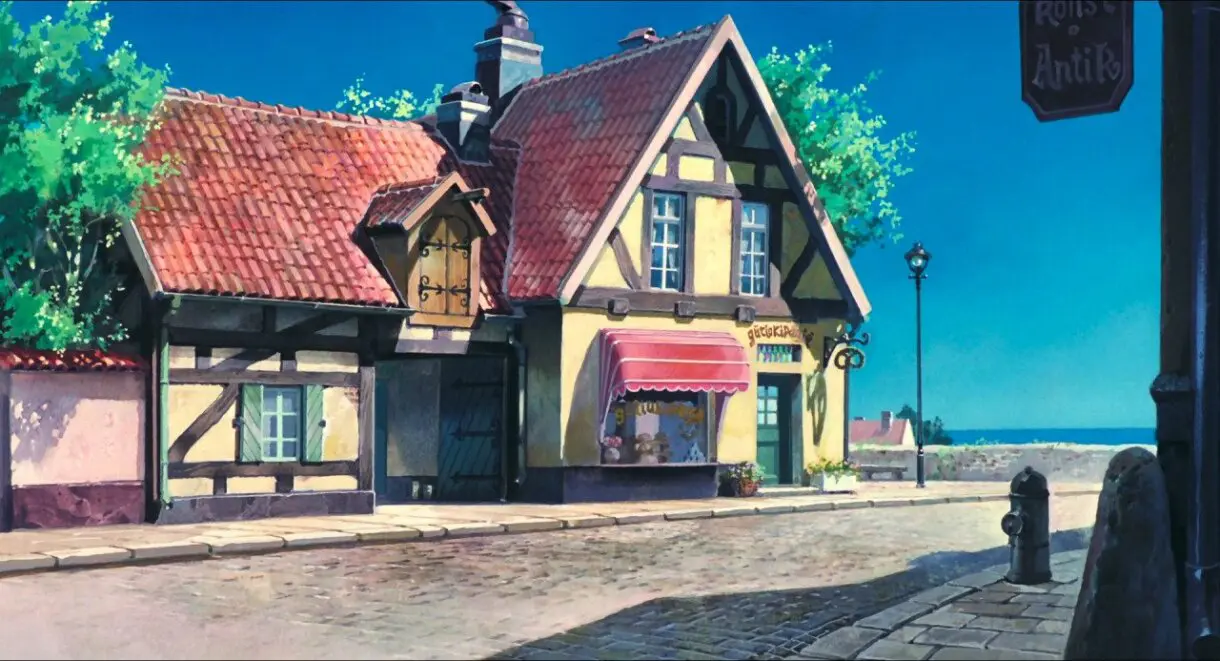 Studio Ghibli Nicky aprendiz de bruja panaderia
