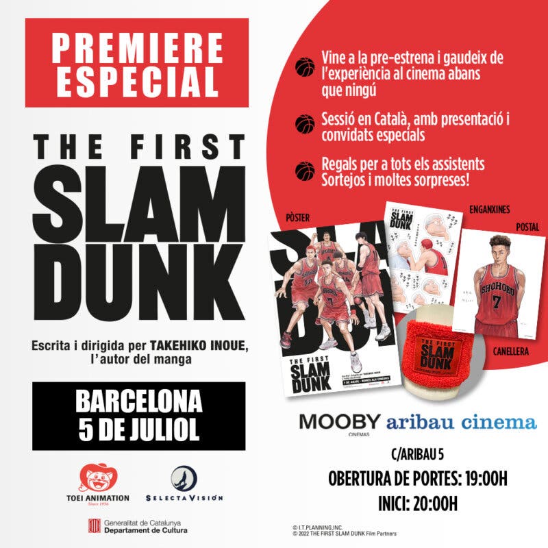 The First Slam Dunk preestreno Barcelona