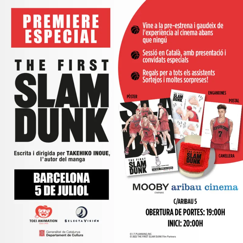 The First Slam Dunk preestreno Barcelona