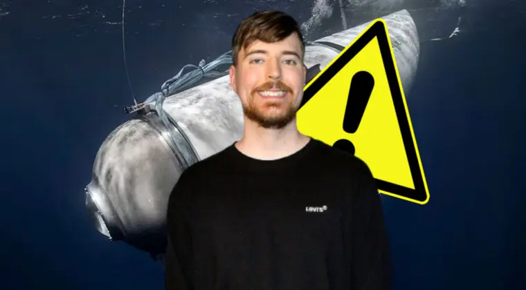 Imagen de MrBeast estuvo a punto de morir en el submarino del Titanic, pero se libró por los pelos