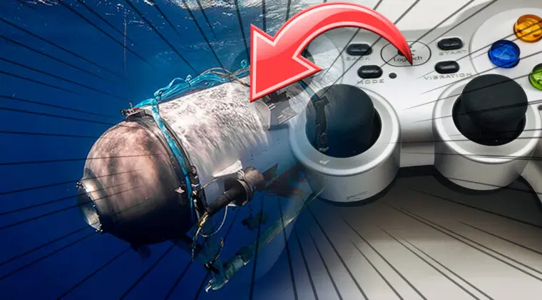 Imagen de El submarino perdido que visitaba los restos del Titanic operaba con un antiguo mando de PC del 2005