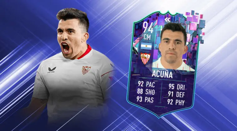 Imagen de FIFA 23: ¿Merece la pena Marcos Acuña Flashback? (Jugador SBC)