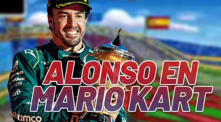 Imagen de Así es Alonso Park, el absurdo mod de Mario Kart DS inspirado en Fernando Alonso