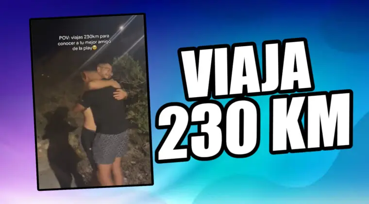 Imagen de Viaja 230 Km para conocer a su 'mejor amigo de la play' y darle la sorpresa de su vida