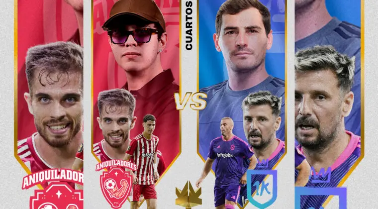 Imagen de Playoffs Kings League: Aniquiladores FC vs 1K FC en los Cuartos de final