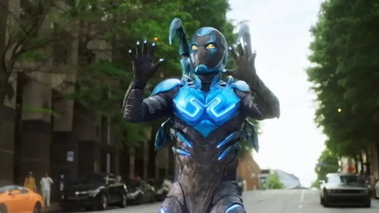 blue beetle tráiler
