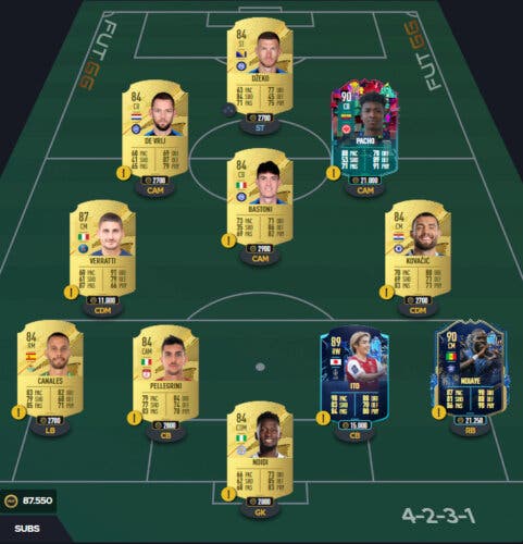 Fifa Regresa El Sbc Elecci N Jug Metamorfo O Del Tots Podr A Ser Una Buena Opci N