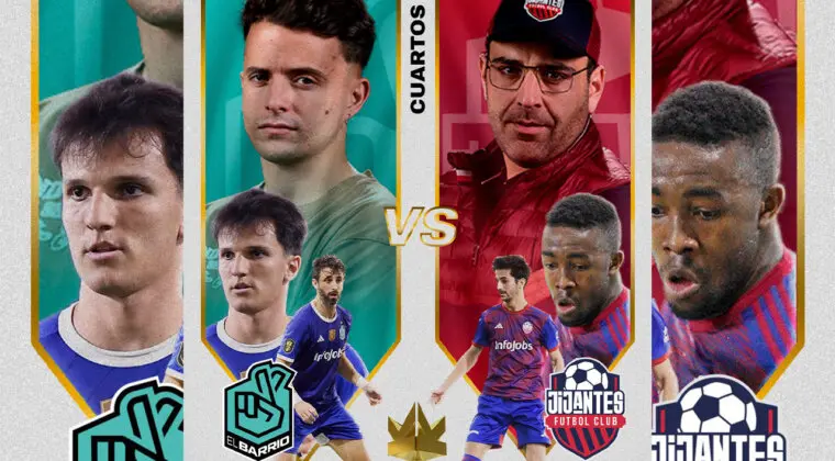 Imagen de Playoffs Kings League: El Barrio vs Jijantes FC en los Cuartos de final