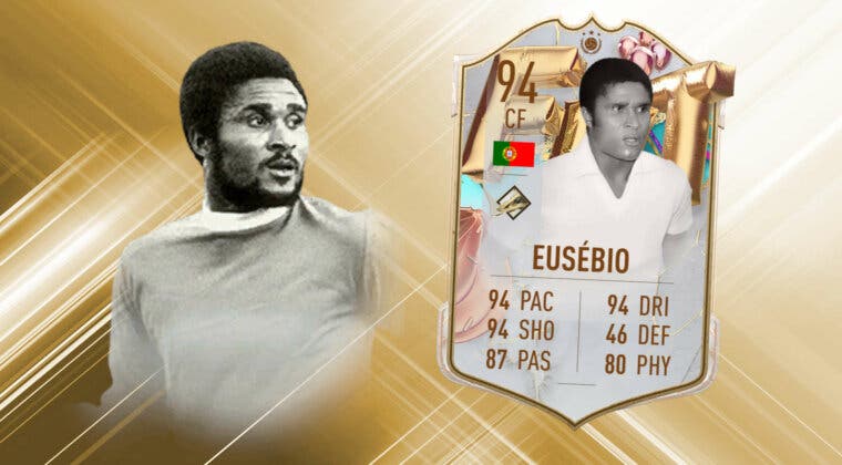 Imagen de FIFA 23: Eusébio Icono FUT Birthday ya está disponible en SBC. ¿Podría ser interesante?