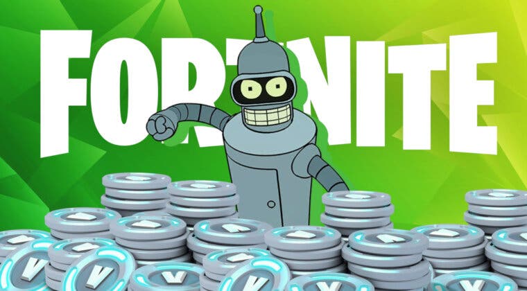 Imagen de ¿Cuánto dinero me tengo que gastar para conseguir todo lo nuevo de Futurama en Fortnite?