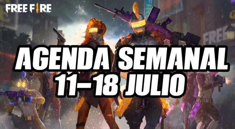 Imagen de Free Fire: nueva agenda semanal del 11 al 18 de julio y todas las novedades que trae al juego