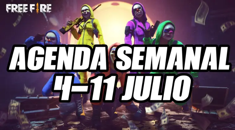 Imagen de Nueva agenda semanal de Free Fire y todas las novedades que llegan al battle royale (4-11 julio)