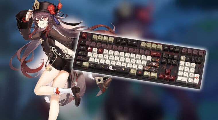 Imagen de Genshin Impact pone a la venta un teclado oficial inspirado en Hu Tao que cuesta casi 300 euros