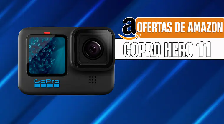 Imagen de ¡A prueba de agua! GoPro HERO11 al 33% de descuento en Amazon