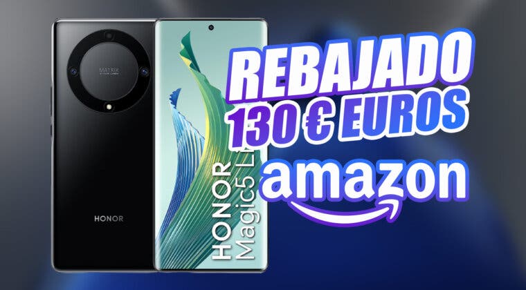 Imagen de Ahorra más de 130 euros en este smartphone HONOR Magic 5 Lite