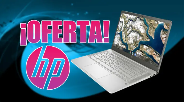 Imagen de Chromebook HP de 14 pulgadas con 130 euros de descuento