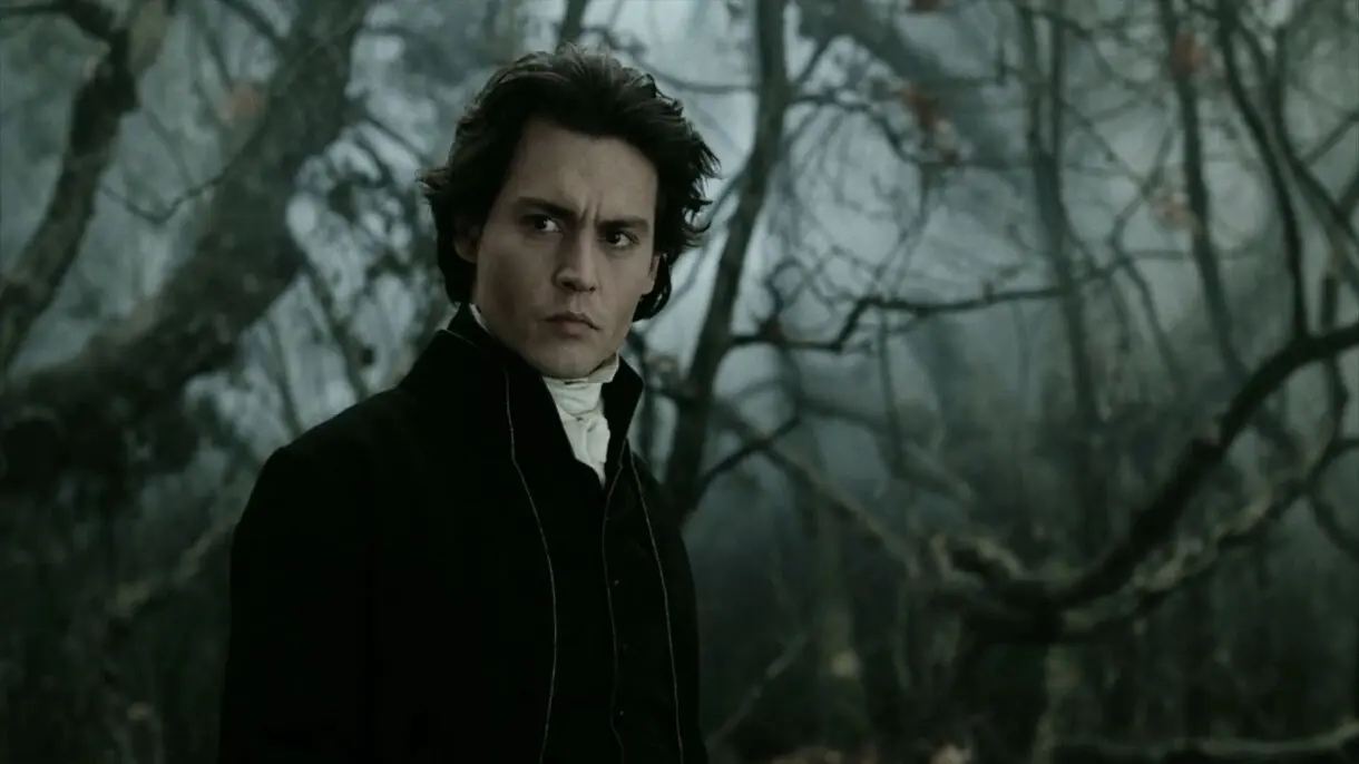 Johnny Depp en Sleepy Hollow.