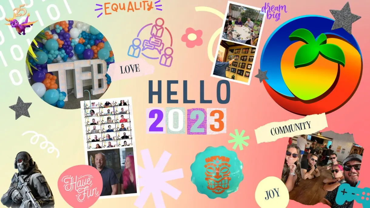 Collage de Toys For Bob