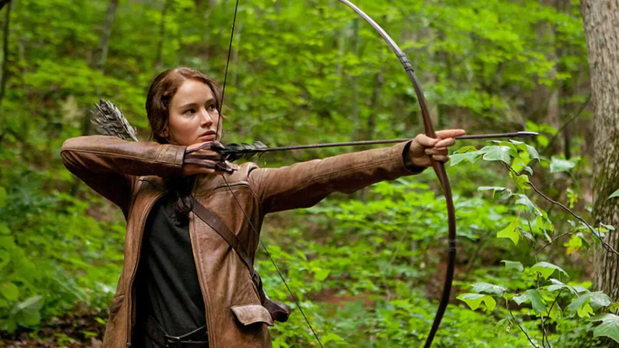 Jennifer Lawrence en Los juegos del hambre.
