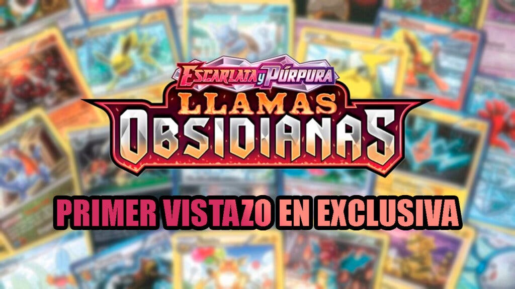 JCC Pokemon Llamas Obsidianas cartas en exclusiva