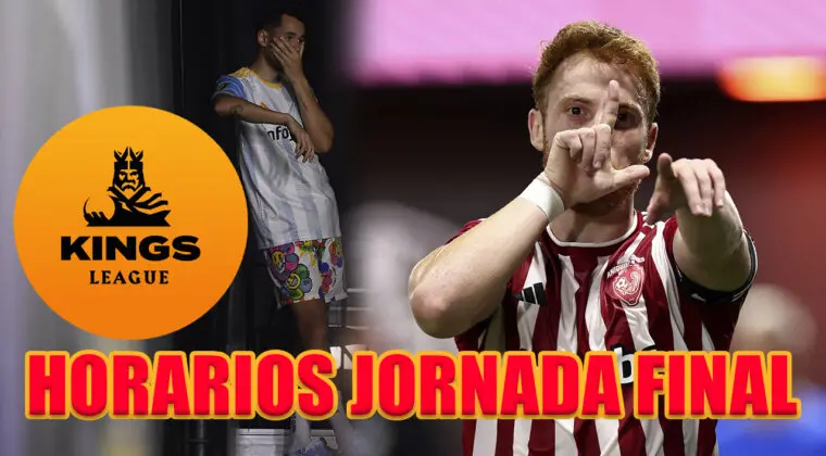 Imagen de Horario Kings League Jornada 11 y final: Los partidos que pueden revolucionar el último día de liga