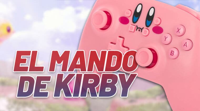 Imagen de Este precioso mando de Kirby de Nintendo Switch se va a convertir en tu nueva obsesión