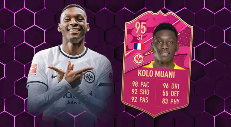 Imagen de FIFA 23: ¿Merece la pena Randal Kolo Muani FUTTIES? (Jugador SBC)
