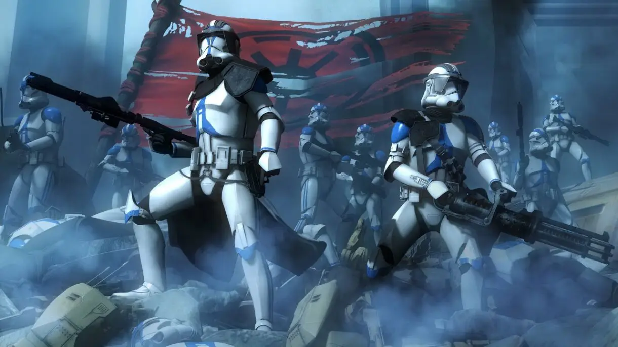 Star Wars clon legión 501