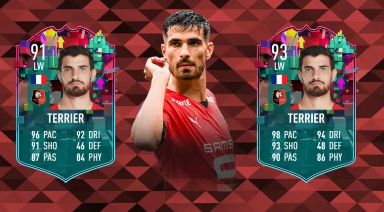 Imagen de FIFA 23: ¿Merece la pena Martin Terrier Sube de Nivel? (Jugador SBC)