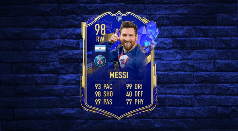 Imagen de FIFA 23: podemos conseguir fácilmente a Leo Messi TOTY cedido