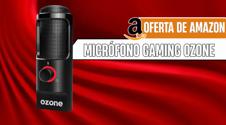Imagen de No pierdas este descuento del 62% en un micrófono gaming Ozone