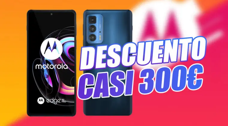 Imagen de Aprovéchate del 43% de descuento en el Motorola Edge 20 Pro