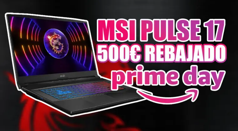Imagen de 500 euros de rebaja en este portátil gaming MSI Pulse 17 con RTX 4070
