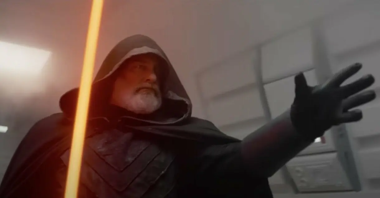 Star Wars sable de luz naranja