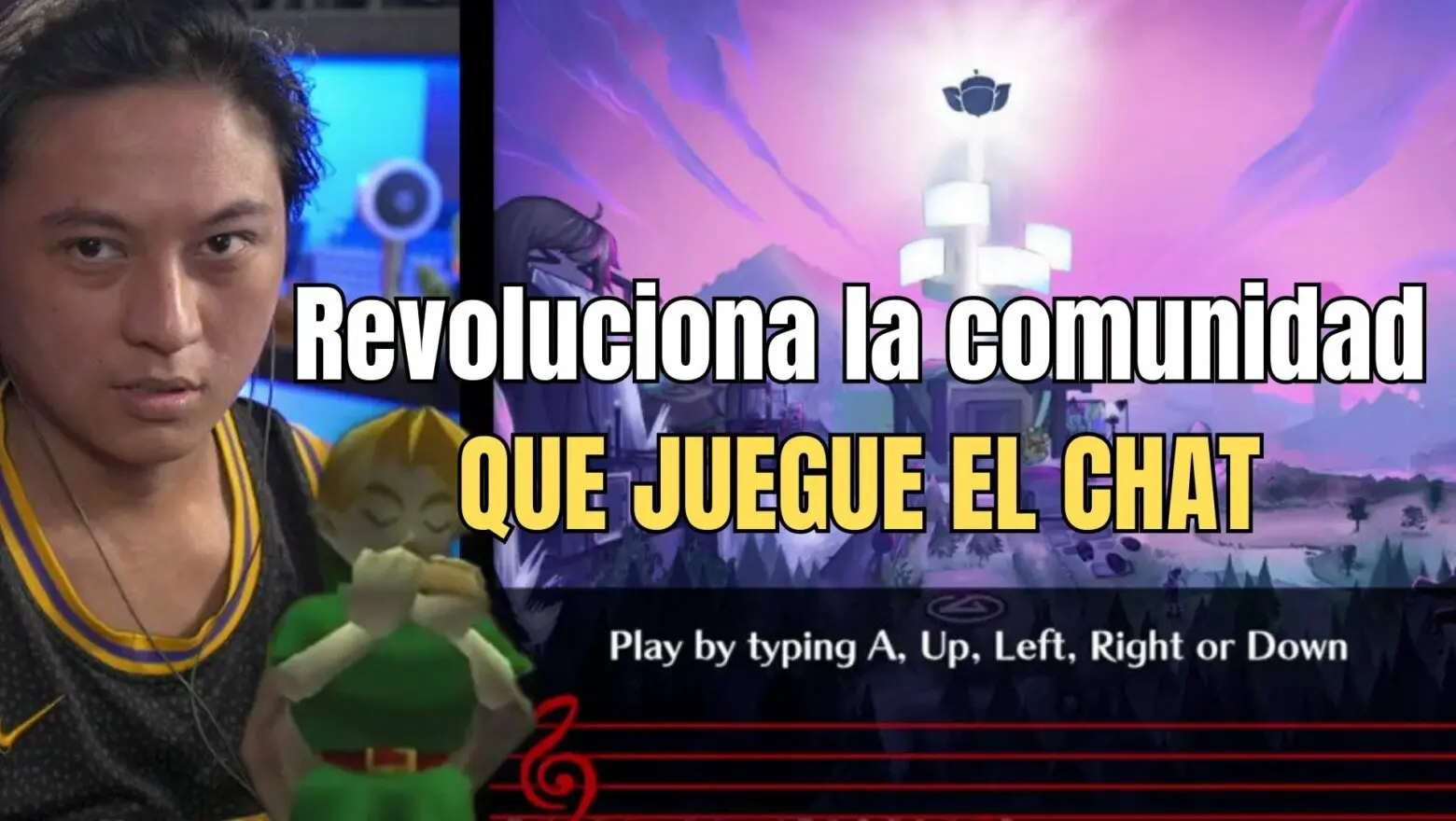 Streamer Nutty dejando jugar a la comunidad de Twitch