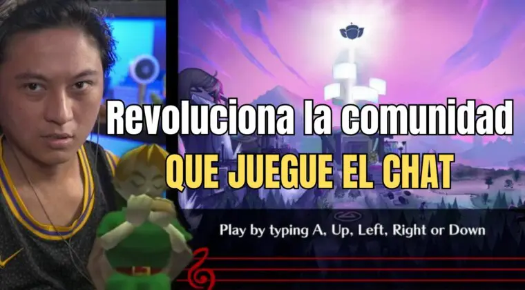 Imagen de Streamer permite al CHAT jugar Ocarina of Time en Twitch