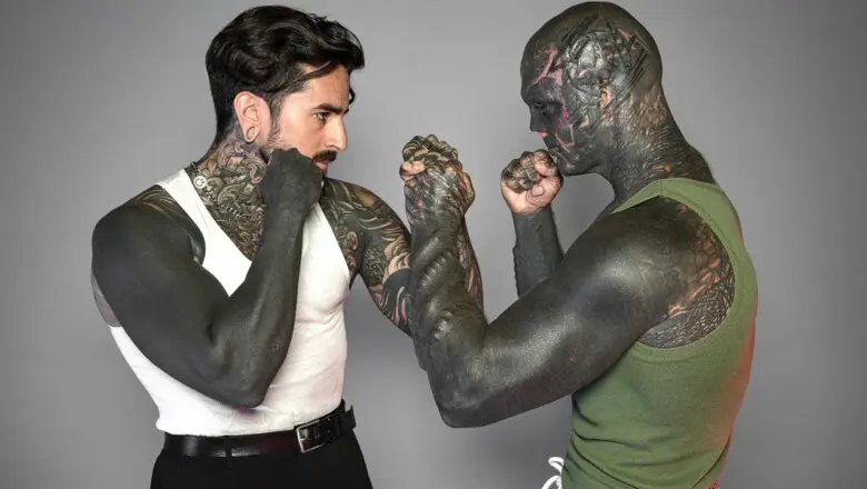 Pelea entre René ZZ y Black Alien