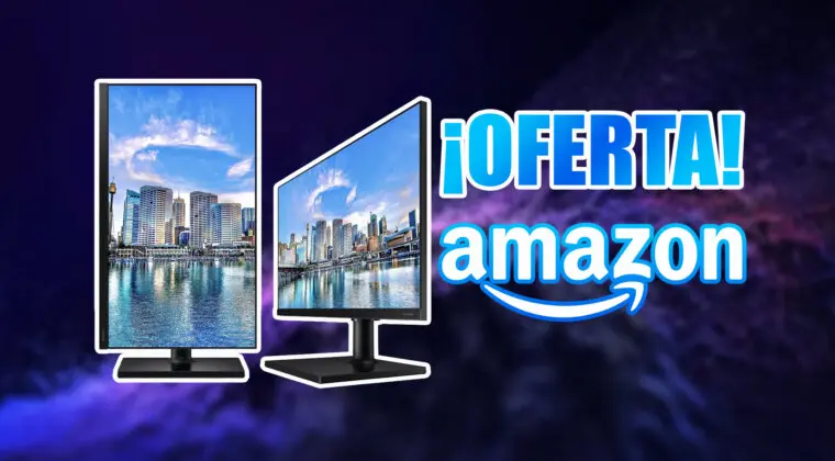 Imagen de Monitor Samsung ajustable con un 22% de descuento en Amazon