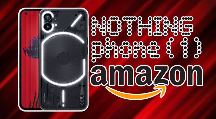 Imagen de Nothing Phone (1) con 100 euros de descuento en Amazon