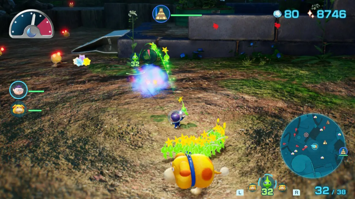Pikmin 4 expedicion nocturna