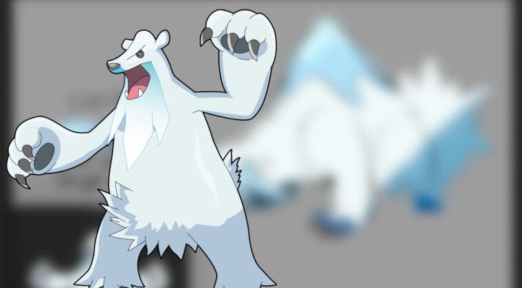 Imagen de Este fan de Pokémon crea una evolución de Beartic basado en Ursaluna y el resultado es flipante