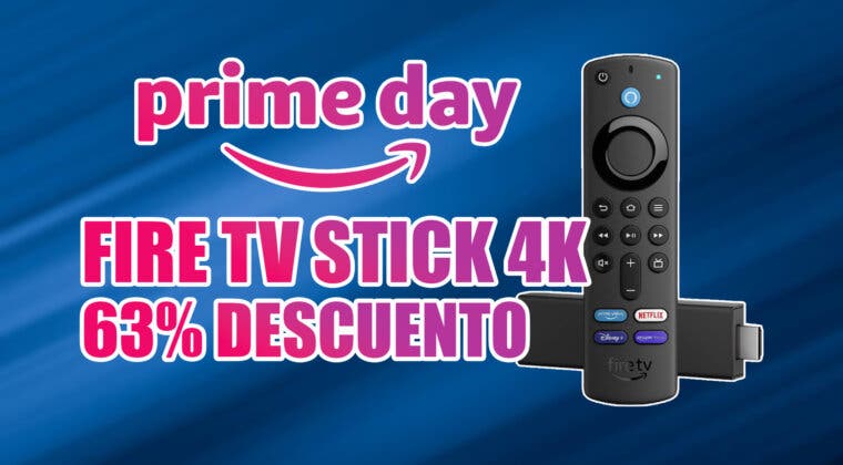 Imagen de Renueva tu televisión con Fire TV Stick 4K y su 63% de descuento en Prime Day 2023