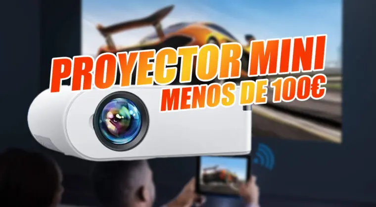 Imagen de Cine en casa: mini Proyector wifi por menos de 100 euros en Amazon