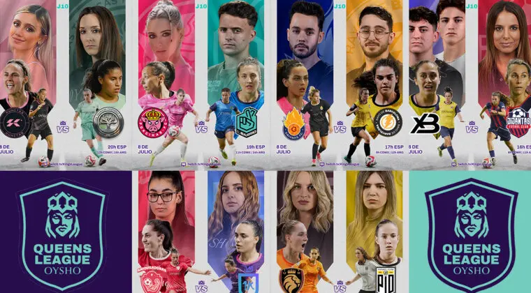 Imagen de Queens League Jornada 10: Resumen completo de la penúltima jornada