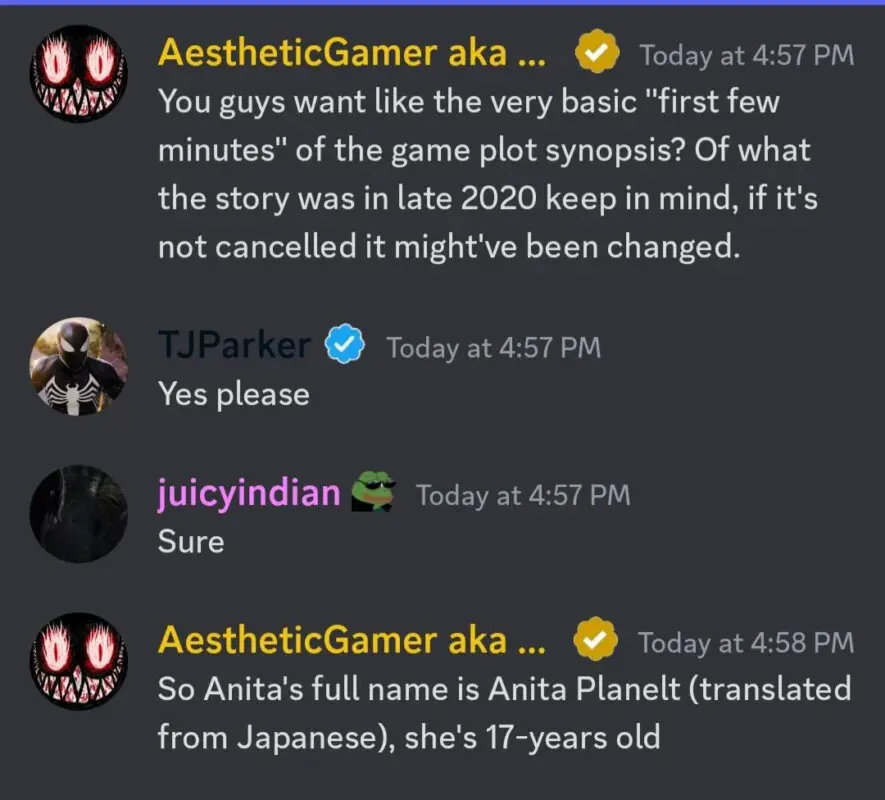Conversación de Dusk Golem