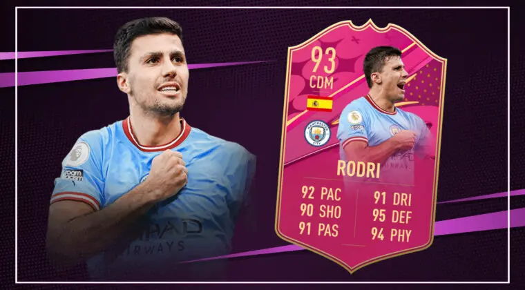 Imagen de FIFA 23: ¿El mejor MCD de la Premier League? Review de Rodri FUTTIES
